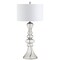 Jonathan Y Madeline 35" Curved Glass LED Table Lamp, Smoke Gray JYL4012E - alternate 2