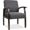 Lorell Guest Chair, Wood Back, 24 in W 25" L 35-1/2" H LLR68555 - alternate 1