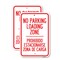 Signmission Warning Unauthorized Vehicles Will Be Towed By, Towing , 12'' X 18'', Heavy Gauge Aluminum, 2PK A-1218-2PACK-22710 - alternate 1