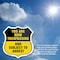 Signmission No Trespassing Shield Sign You Are Now T, 18 inch X 18 inch, Plastic Sign, 2PK SHI-P-2PACK-18-412 - alternate 2