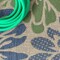 Jonathan Y Zinnia Modern Floral Textured Weave Navy/Green 2 ft. x 14 ft. Indoor/Outdoor Runner Rug SMB110B-214 - alternate 2