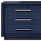 Homeroots 68" Sapphire Blue Wood Six Drawer Double Dresser 714484 - alternate 2