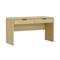 Manhattan Comfort Grace 54in Home Office Desk in Natural Oak and Black DK001-NO - alternate 2