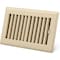 Sierra Grates 6 in. H X 14 in. W 2-Way 45 Degree Louvered, Steel, Brown Floor Register TWF614-BRN - alternate 1