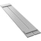 Ekena Millwork True Fit PVC Two Board Spaced Board-n-Batten Shutters, Hailstorm Gray, 11 1/4W x 28H, PR TFP101SBF11X028ST - alternate 2