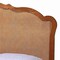 Baxton Studio Camden Mid-Century Walnut Brown Wood and Rattan King Size Platform Bed 247-12667-9816-ZORO - alternate 2