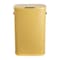 Happimess Tammi Kitchen 14.5-Gallon Slim Metal Push Button Trash Can, Daffodil Yellow HPM1017L - alternate 2