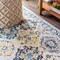 Jonathan Y Modern Persian Boho Vintage Trellis Blue/Multi 5 ft. x 8 ft. Area Rug MDP205A-5 - alternate 2