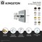 Kingston Brass Single-Handle Six-Way Diverter Valve with Square Trim Kit, Polished Brass KS4042PX - alternate 2