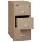 Fireking 3 Drawer, 2 Hr Fire & Impact Rated, Vertical, 32" depth Legal Taupe 3-2144-2TA - alternate 2