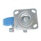 Vestil Polyurethane Swivel With Brake Caster 8 In. Diameter x 2 In. Width 925 lb Light Blue/Gray CST-KB-8X2PUP-SWB - alternate 3