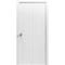Vdomdoors Sliding Closet Bi-fold Doors 60 x 96 inches, Mela 0733 Painted White, Sturdy Tracks Moldings Trims MELA0733BF-BEM-60 x 96 (2* 30x96) - alternate 1