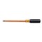 Klein Tools Insulate Screwdriver, Square, 7" Shank, #1 #1 Round 661-7-INS - alternate 1