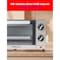 Betty Crocker 9L Toaster Oven, 2-Slice Toaster with Chrome Plated Front, Stainless Steel Handle BC-5665B - alternate 2