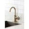 Kingston Brass Single-Handle Bar Faucet, Antique Brass KSD8503CG - alternate 2