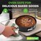 Nutrichef 9 Inch Nonstick Cheesecake Springform Cake Pan, Black NCSP1BK - alternate 2