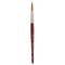 Princeton Velvetouch Long Round Brush, Synthetic Bristles, Short Handle Mixed Media Paintbrush, Size 14 P3950LR14 - alternate 1