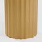 Homeroots 60" Brown Solid Wood Pedestal Base Round Top Dining Table 721004 - alternate 2