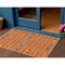 Homeroots 3' X 5' Orange Blue And Purple Geometric Washable Indoor Outdoor Area Rug 612208 - alternate 1