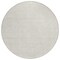 Homeroots 8' Beige And Brown Round Geometric Washable Indoor Outdoor Area Rug 602415 - alternate 2