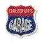 Signmission Christopher's Garage, 18 Inch X 18 Inch, Plastic Sign SHI-P-18-383-CHRISTOPHER - alternate 1