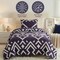 Lavish Home 2-Piece Twin Quilt Set Bedspread & Pillow Sham with Stylish Geometric Pattern Lightweight Quilt Set 66-003-PRT-GT - alternate 2
