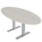 Skutchi Designs 4 Person Conference Table With Power Unit | 6' Oval Table | Harmony Series HAR-OVL-36X72-T-K458-NA - alternate 1