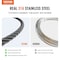 Vevor Galvanized Steel Cable 1/4" 7x19 Steel Wire Rope 250 ft Cable Railing S1/4-250 - alternate 2