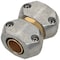 Landscapers Select Hose Mender, 5/8 to 3/4 in, Brass and zinc, Brass and Silver GC535 - alternate 1