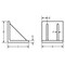 Suburban Plain Webbed Angle Plate, GROUND, 16in, 16in, 12in, 2 PAW-121616-G - alternate 2