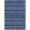 Homeroots 5' X 8' Navy Blue And Black Southwestern Washable Indoor Outdoor Area Rug 587549 - alternate 2