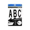Hillman Letter and Number Set 3" Black Vinyl Self-Adhesive 0-9, A-Z 847015 - alternate 2