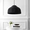 Jonathan Y Eliza 20 in. 1-Light Coastal Bohemian Woven Rattan and Iron LED Pendant, Black/Brass Gold JYL1133C - alternate 2