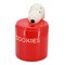 Gibson Peanuts Hello Cookies 8.2 Inch Ceramic Snoopy Cookie Jar w/ Lid in Red 750123592M - alternate 1