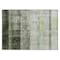 Homeroots 2' X 3' Olive Green Ombre Washable Non Skid Indoor Outdoor Area Rug 563655 - alternate 2