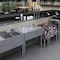 Amgood 36 in. x 18 in. Stainless Steel Underbar Drainboard AMG UD-1836-Z - alternate 1