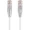 Monoprice Slim Cat6 Utp Cable, 14 ft.White 13550 - alternate 1