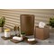Hapco Elmar Serenity Collection 8 Qt. Round Wastebasket, Fawn, 6PK SC108FAWN - alternate 2