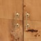 Bali & Pari Latika Modern and Contemporary Natural Mappa Real Burl Wood Storage Cabinet 249-13925-ZORO - alternate 2