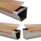 Waterlock Micromesh Flat Copper Frame & Brass Mesh Gutter Guard, 1ft Sample WM-FLT-001-CU - alternate 2