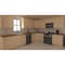 Rigel Cabinetry Kitchen Wall Cabinet, 27 in W x 30 in H, 2-Door, Raw Maple, Solid Wood RTA - 806205 - alternate 2