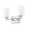 Z-Lite Oren 2-Light Vanity, 16 in W, Brushed Nickel 7004-2V-BN - alternate 2