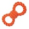 Infinity Dog Toy, Figure 8, Thermoplastic Rubber, Orange ZD2058 69 - alternate 1