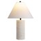 Jonathan Y Kelsey 22.50" Modern Minimalist Travertine Column LED Table Lamp, Beige JYL1152A - alternate 1
