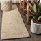 Jonathan Y Hiro Hand Woven Chunky Jute Ivory 2 ft. x 12 ft. Runner Rug NFR103A-212 - alternate 1