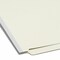 Smead Pressboard Folders, Straight Tab, 2" Exp, Ltr, 25/BX, Gray Green PK SMD34715 - alternate 2