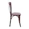 Flash Furniture Advantage Walnut X-Back Chair, PK2 X-BACK-W-2 - alternate 2