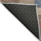 Homeroots 9' X 12' Beige Blue And Gold Striped Washable Indoor Outdoor Area Rug 615468 - alternate 2