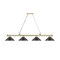 Z-Lite Cordon Heritage Brass 4 Light Billiard 2306-4HBR-BRZ15 - alternate 2
