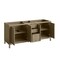 James Martin Vanities Chicago 72in Double Vanity, Walnut Whisper, w/ 3 CM Parisien Bleu Silestone Top 503-V72-WLW-FPBL - alternate 2